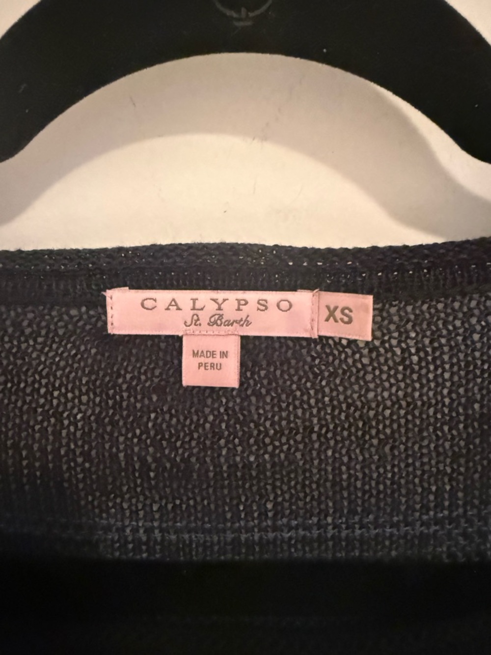 Calypso St. Barth Blue Ombre Linen Sweater XS - Picture 2 of 6